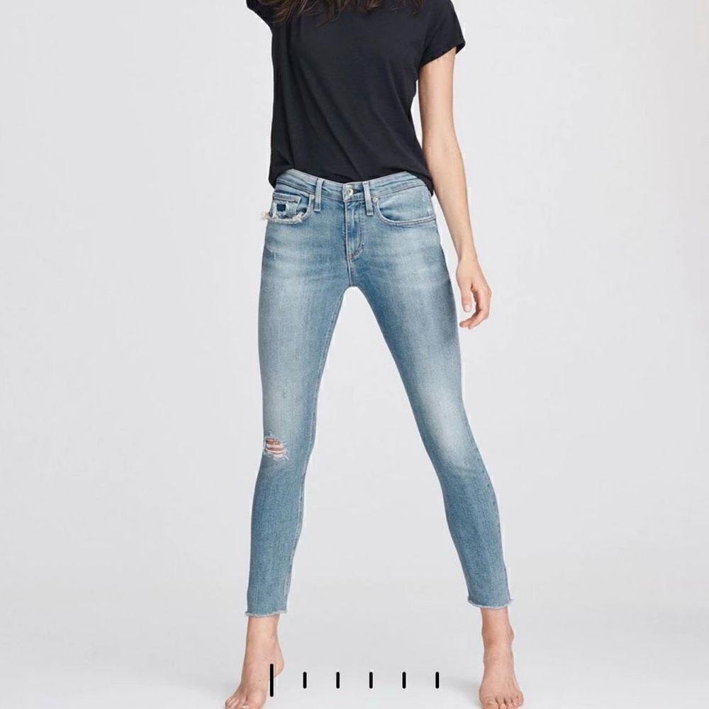 Rag & Bone Caite Mid Rise Skinny Jeans 29